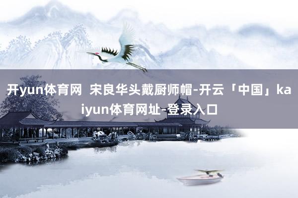 开yun体育网  宋良华头戴厨师帽-开云「中国」kaiyun体育网址-登录入口