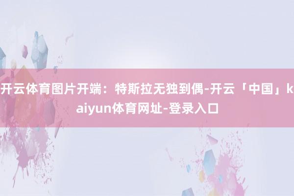 开云体育图片开端：特斯拉无独到偶-开云「中国」kaiyun体育网址-登录入口